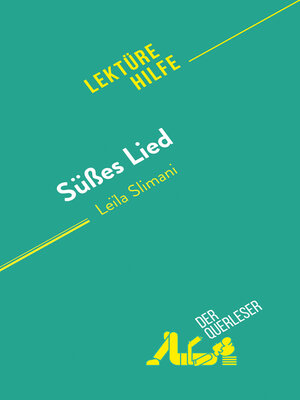cover image of Süßes Lied